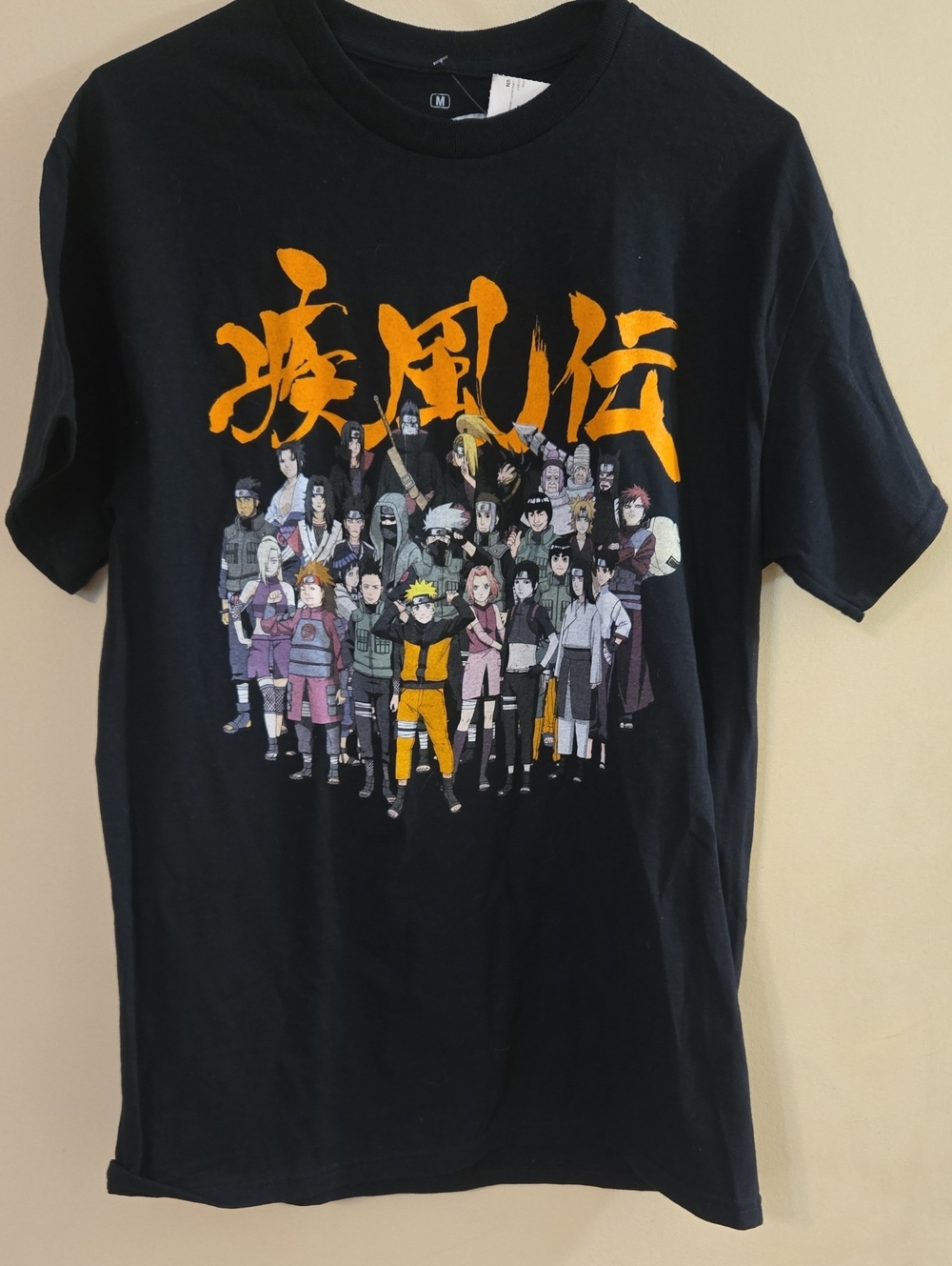 Naruto Group Graphic Tee - Black